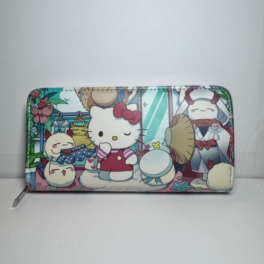 Colorful Hello Kitty Wallet - Picture 1 of 9